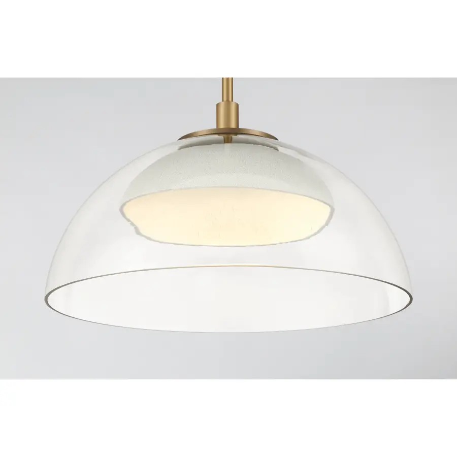 Halwynd 15" LED Convertible Pendant/Semi-Flush Mount - Image 6