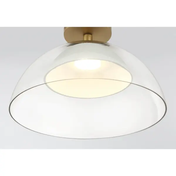 Halwynd 15" LED Convertible Pendant/Semi-Flush Mount - Image 8