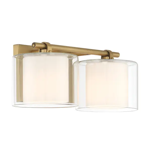 Seville 2-Light Vanity in Legacy Brass - Image 6