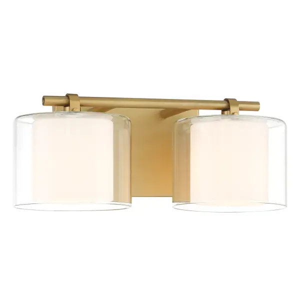 Seville 2-Light Vanity in Legacy Brass - Image 7