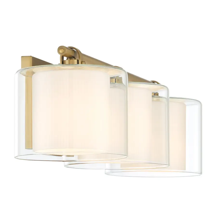 Seville 3-Light Vanity in Legacy Brass - Image 6