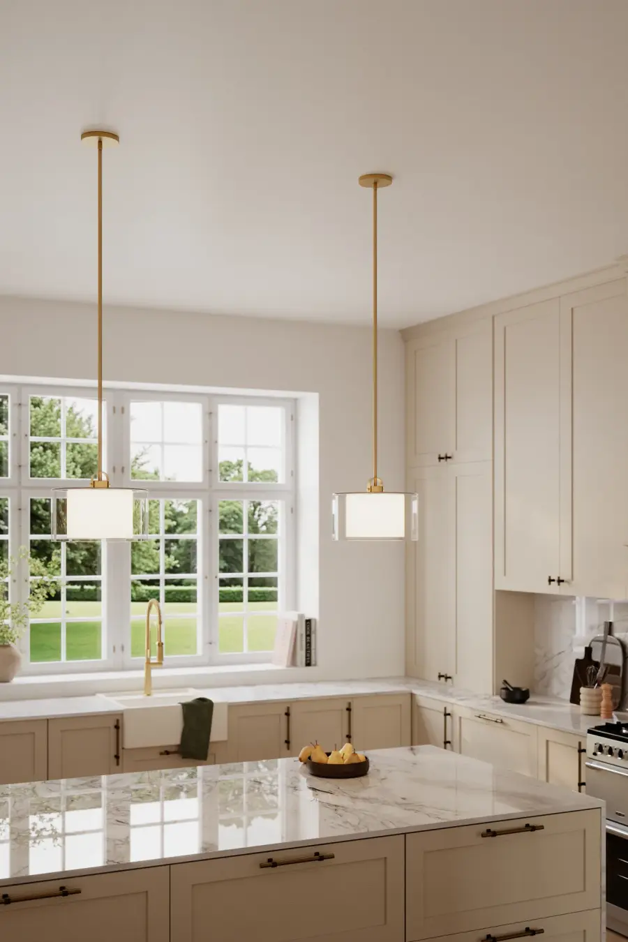 Seville 12.75" 1-Light Convertible Pendant - Image 2