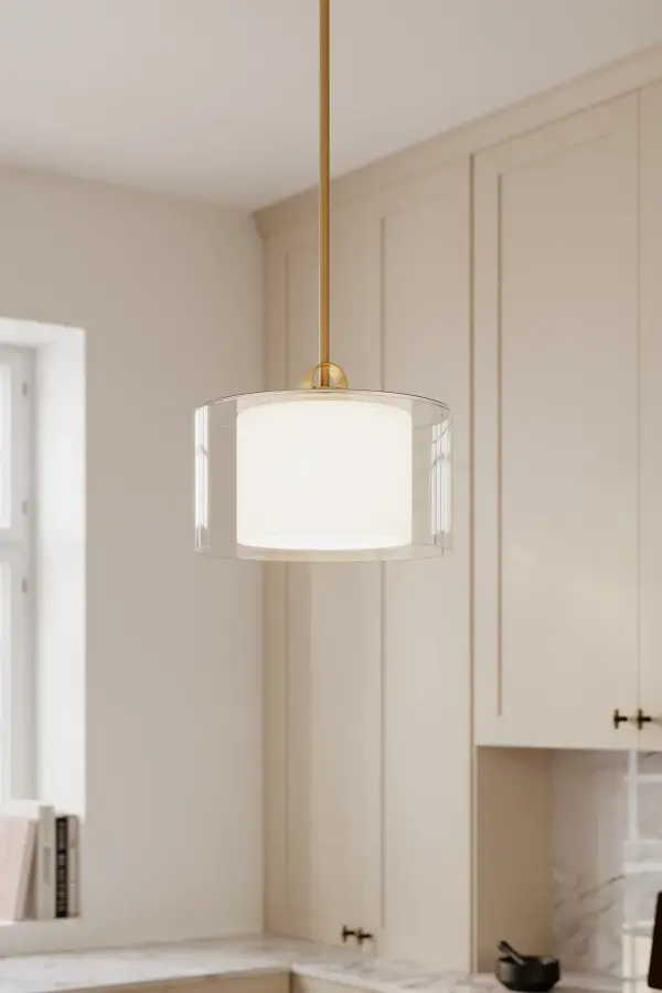 Seville 12.75" 1-Light Convertible Pendant - Image 5