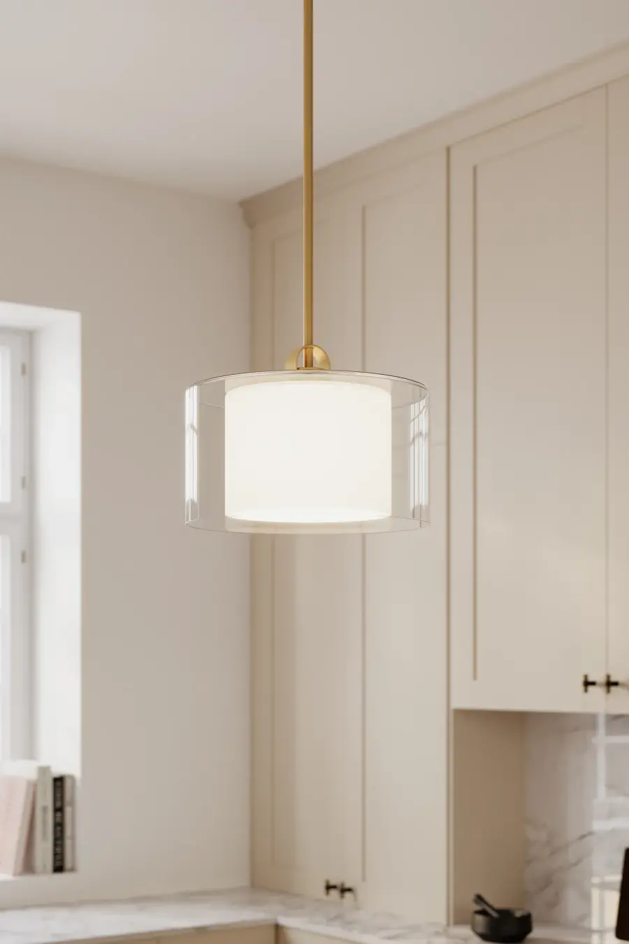 Seville 12.75" 1-Light Convertible Pendant - Image 5