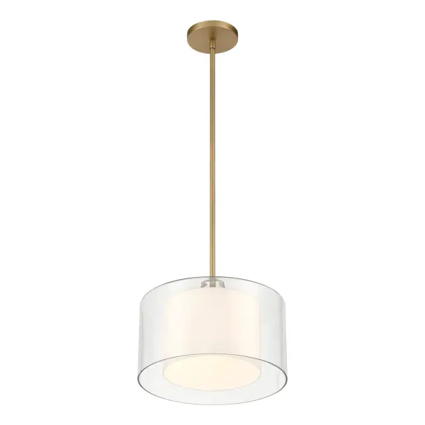 Seville 12.75" 1-Light Convertible Pendant - Image 10