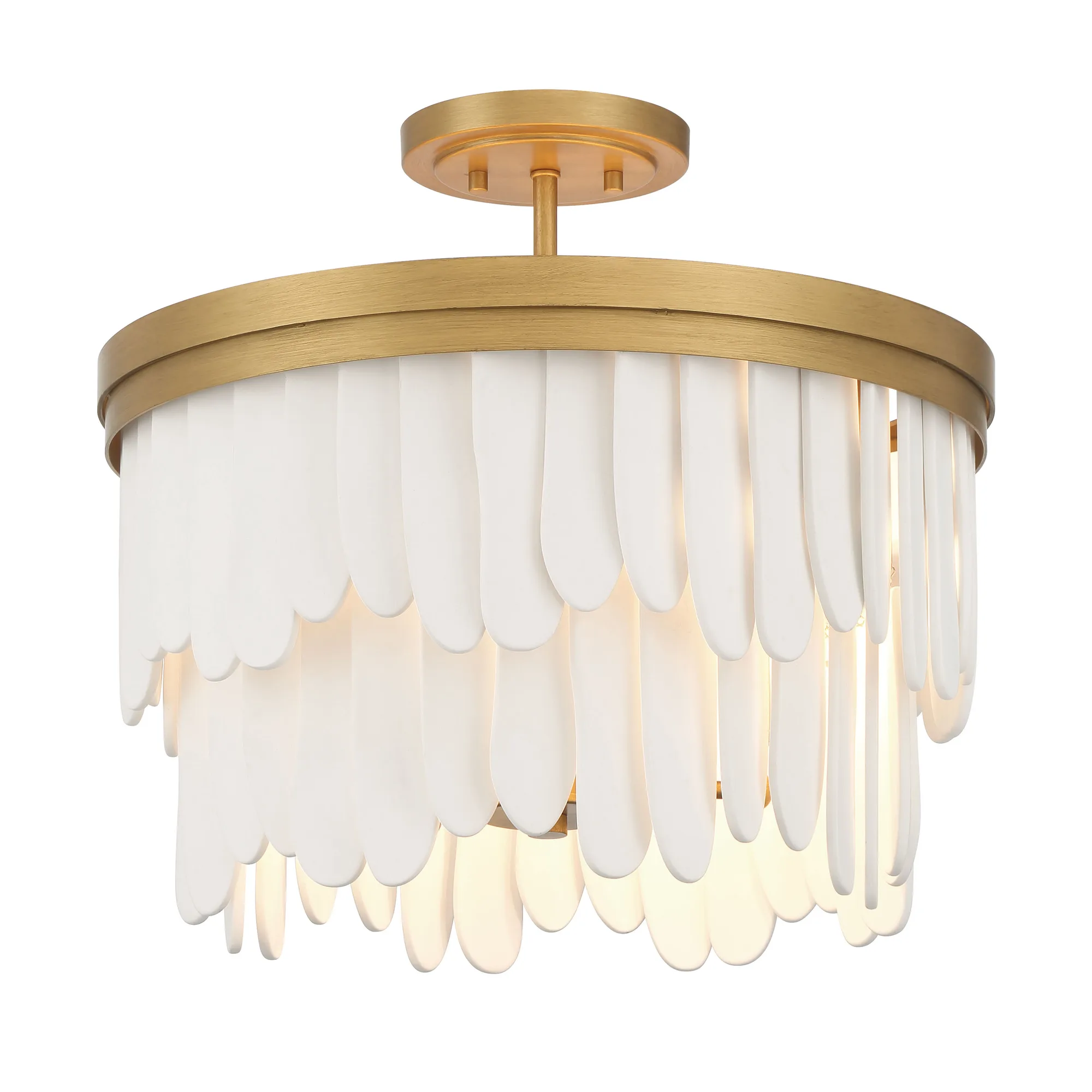 Briscade 18" 6-Light Semi Flush Mount