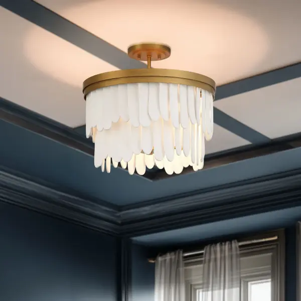 Briscade 18" 6-Light Semi Flush Mount - Image 4