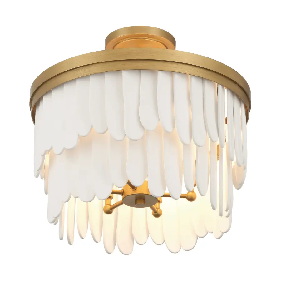 Briscade 18" 6-Light Semi Flush Mount - Image 7