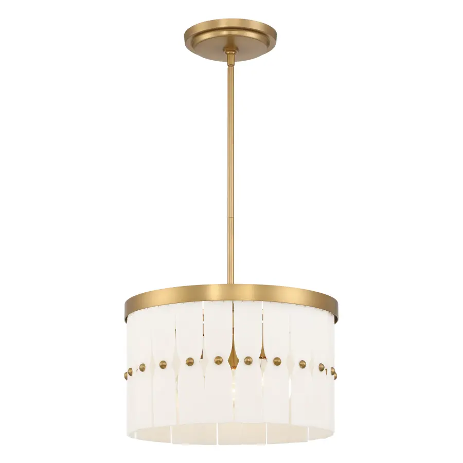 Coronelle 16" 3-Light Convertible Semi Flush/Pendant - Image 1