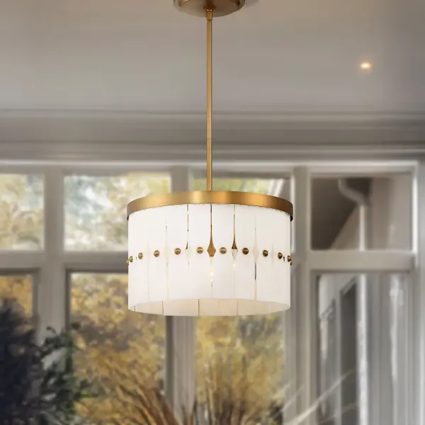 Coronelle 16" 3-Light Convertible Semi Flush/Pendant - Image 4