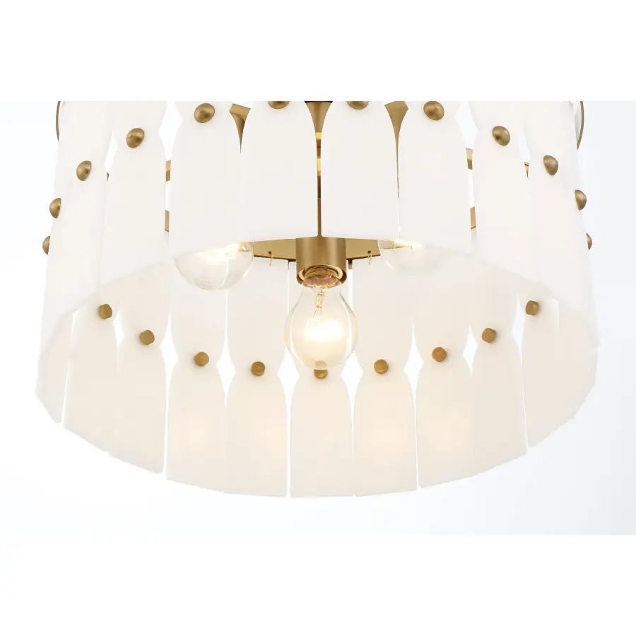 Coronelle 16" 3-Light Convertible Semi Flush/Pendant - Image 10