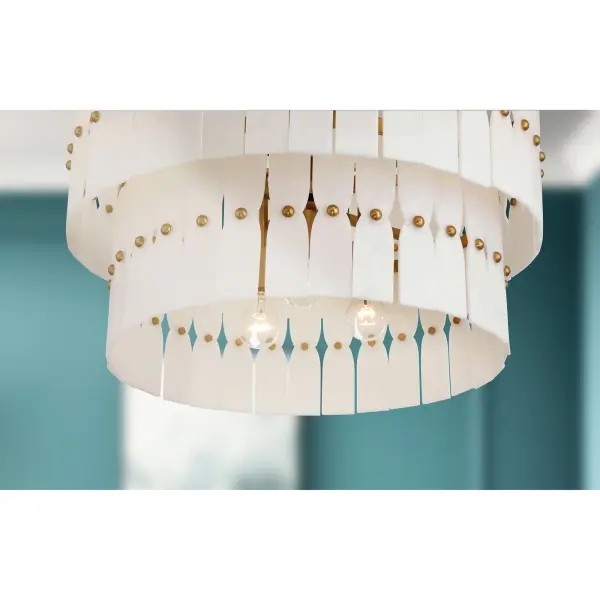 Coronelle 26" 6-Light Pendant in Legacy Brass - Image 5