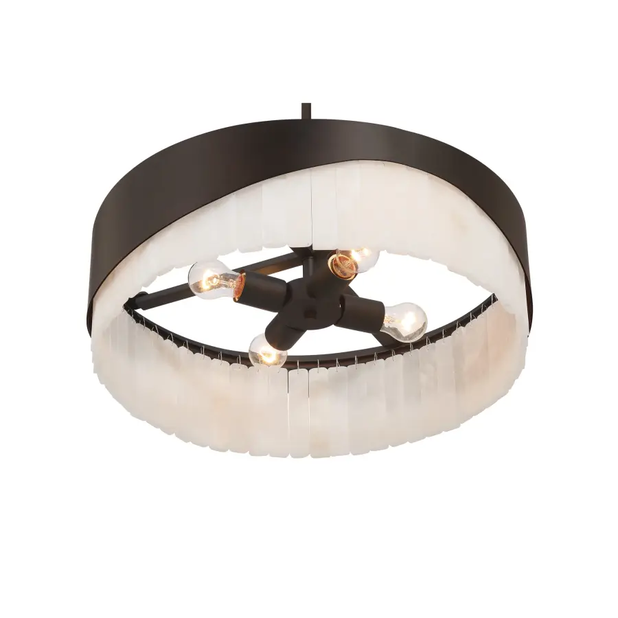 Sway 20" 4-Light Pendant in Dark Bronze - Image 3