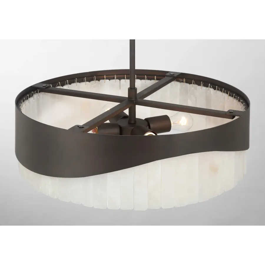 Sway 20" 4-Light Pendant in Dark Bronze - Image 4
