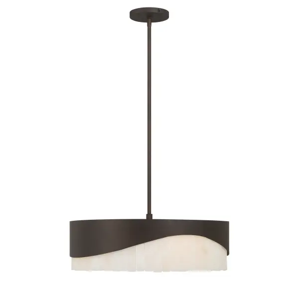 Sway 20" 4-Light Pendant in Dark Bronze - Image 8