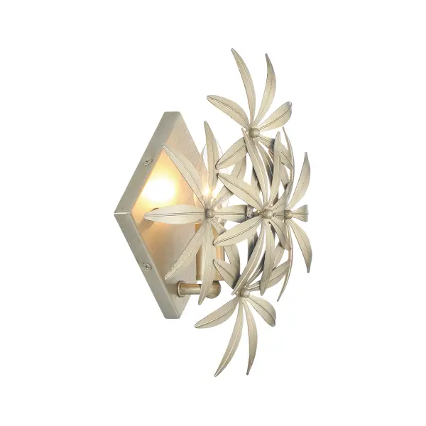 Flower Child 1-Light Wall Sconce in Ambry Gold - Image 2