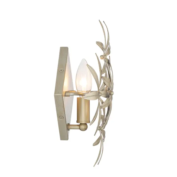 Flower Child 1-Light Wall Sconce in Ambry Gold - Image 3