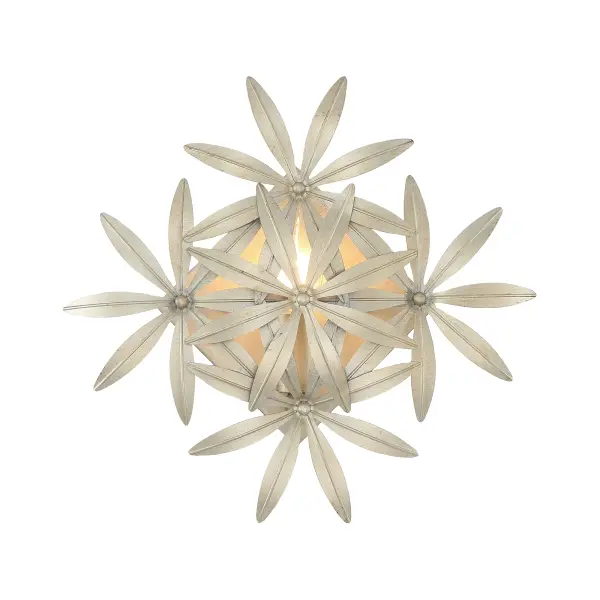 Flower Child 1-Light Wall Sconce in Ambry Gold - Image 4