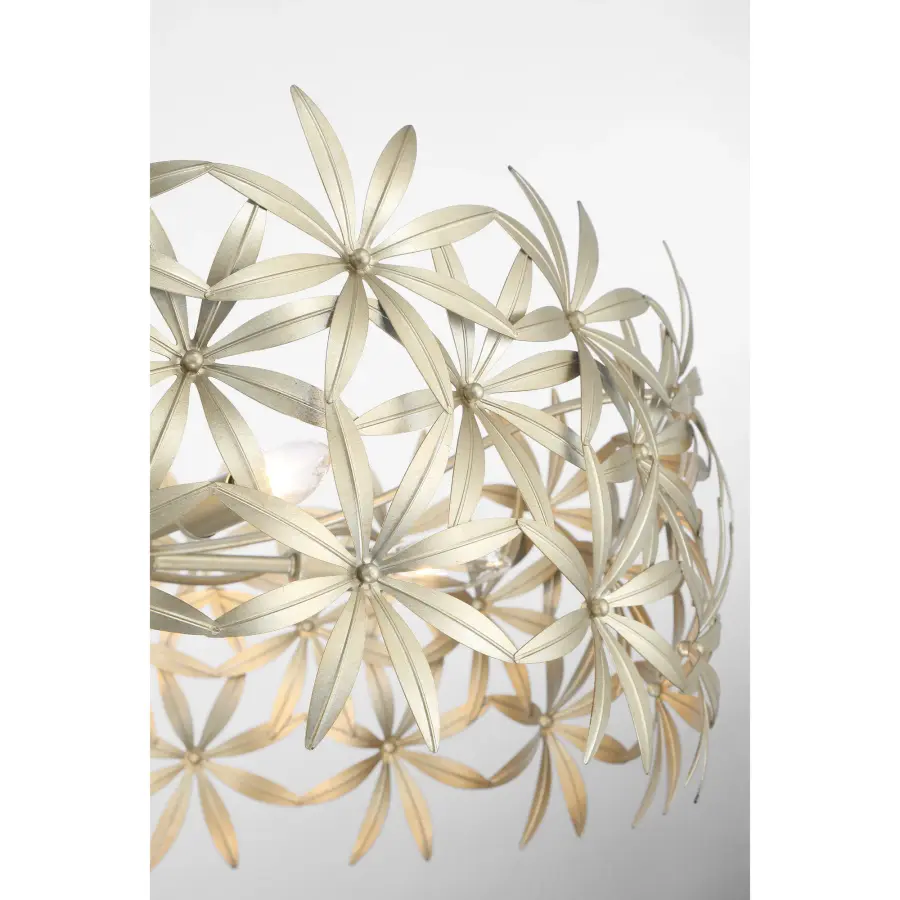 Flower Child 5-Light Pendant in Ambry Gold - Image 2