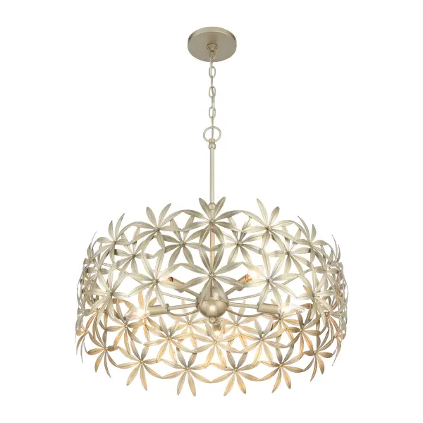Flower Child 5-Light Pendant in Ambry Gold - Image 3