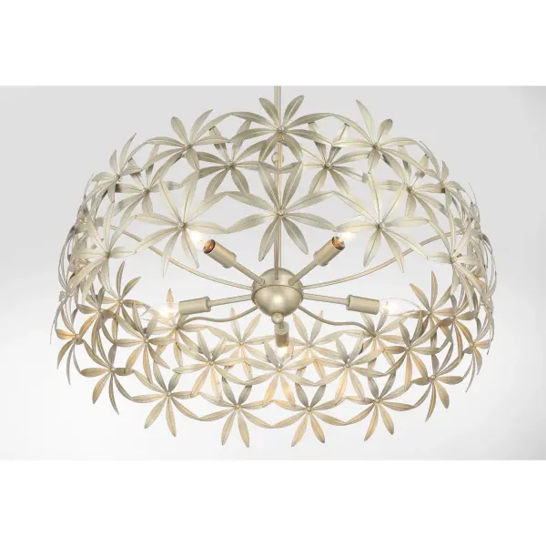 Flower Child 5-Light Pendant in Ambry Gold - Image 4