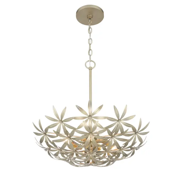 Flower Child 4-Light Pendant in Ambry Gold - Image 2