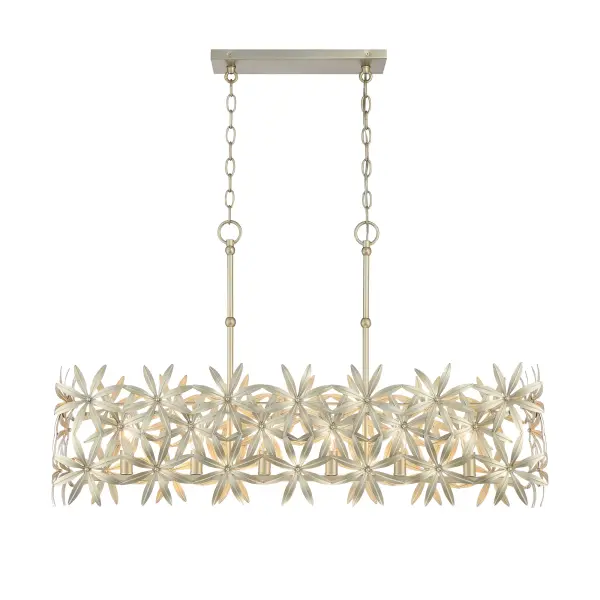 Flower Child 6-Light Island Chandelier in Ambry Gold - Image 5