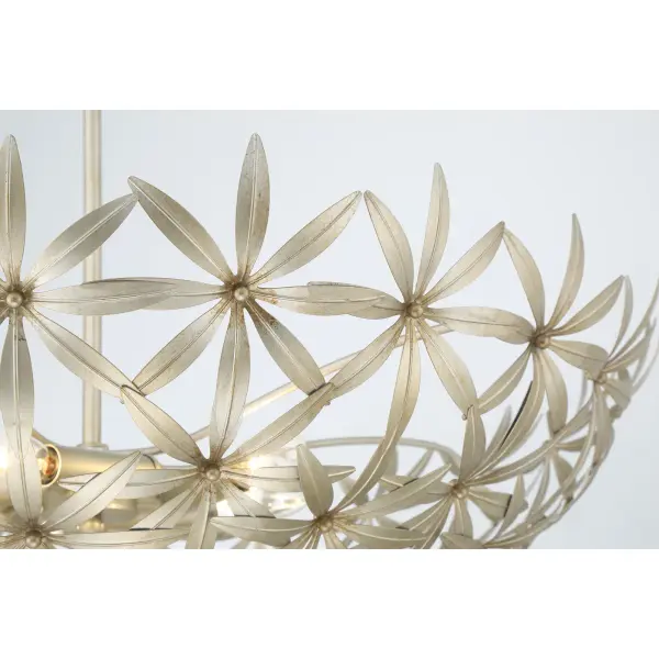 Flower Child 5-Light Pendant in Ambry Gold - Image 2