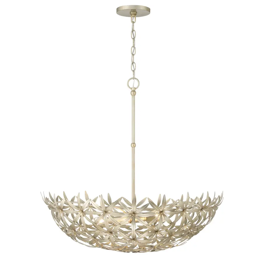 Flower Child 5-Light Pendant in Ambry Gold - Image 5