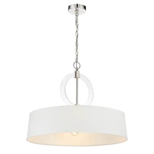 Cape Coral 4-Light Pendant in Polished Nickel - Image 5
