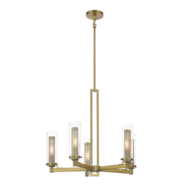 Emmerham 5-Light Chandelier in Soft Brass - Image 7