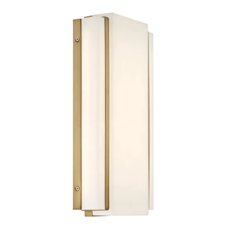 Tanzac 16" LED Wall Sconce in Soft Brass - Image 2