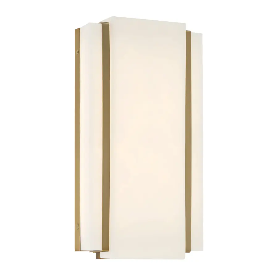 Tanzac 16" LED Wall Sconce in Soft Brass - Image 4