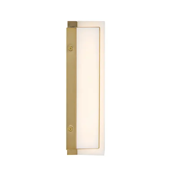 Tanzac 10" LED Wall Sconce in Soft Brass - Image 5