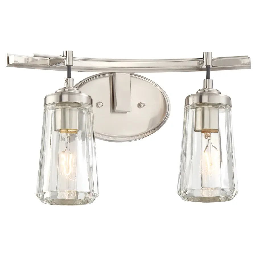 Poleis 2-Light Bath Vanity Light