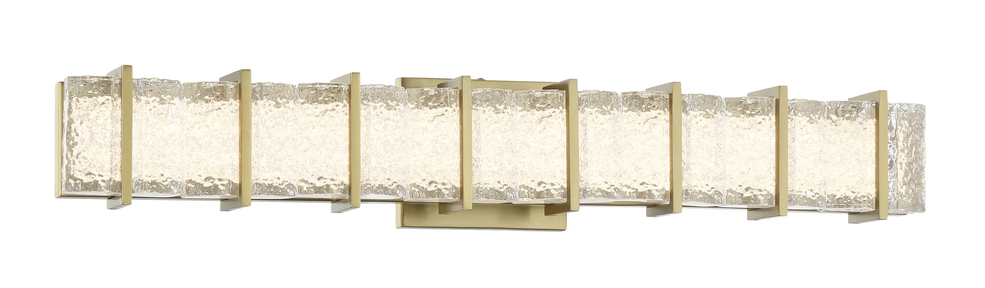 Sevryn LED Vanity Light in Soft Brass
