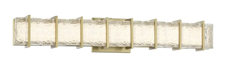 Sevryn LED Vanity Light in Soft Brass - Image 1