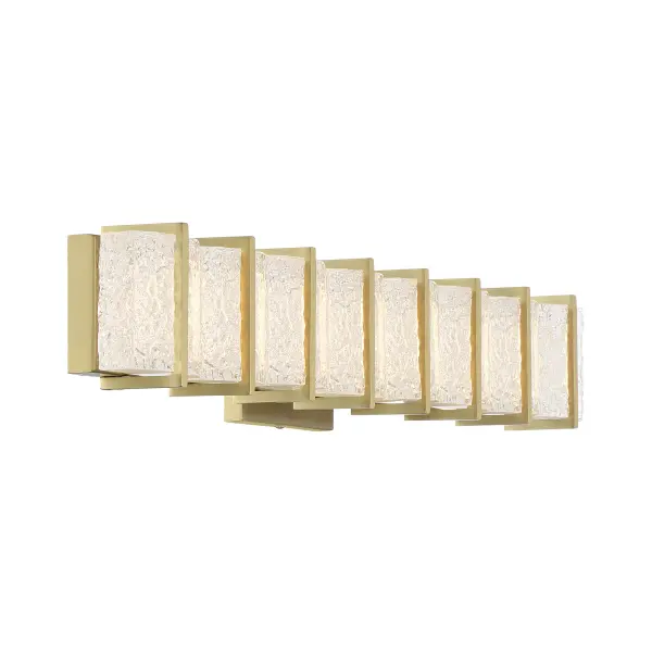 Sevryn LED Vanity Light in Soft Brass - Image 4