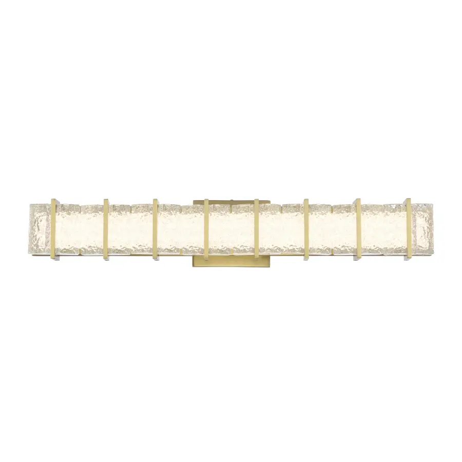 Sevryn LED Vanity Light in Soft Brass - Image 5
