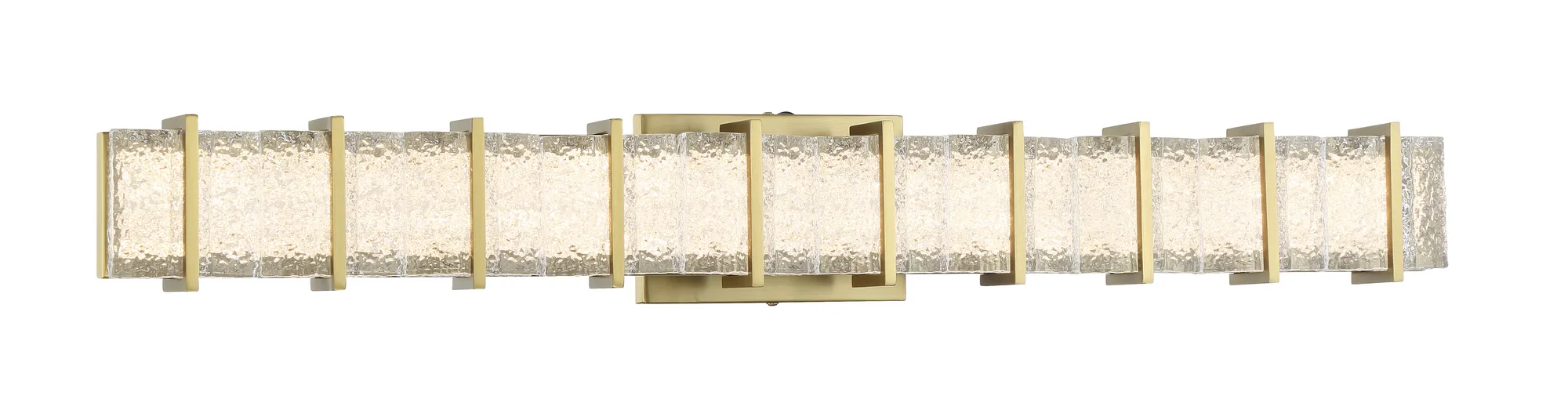 Sevryn LED Vanity Light in Soft Brass