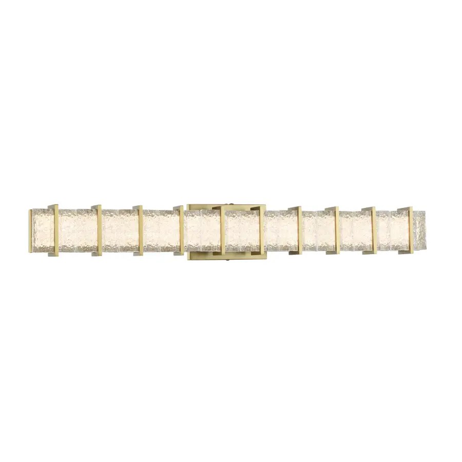 Sevryn LED Vanity Light in Soft Brass - Image 2