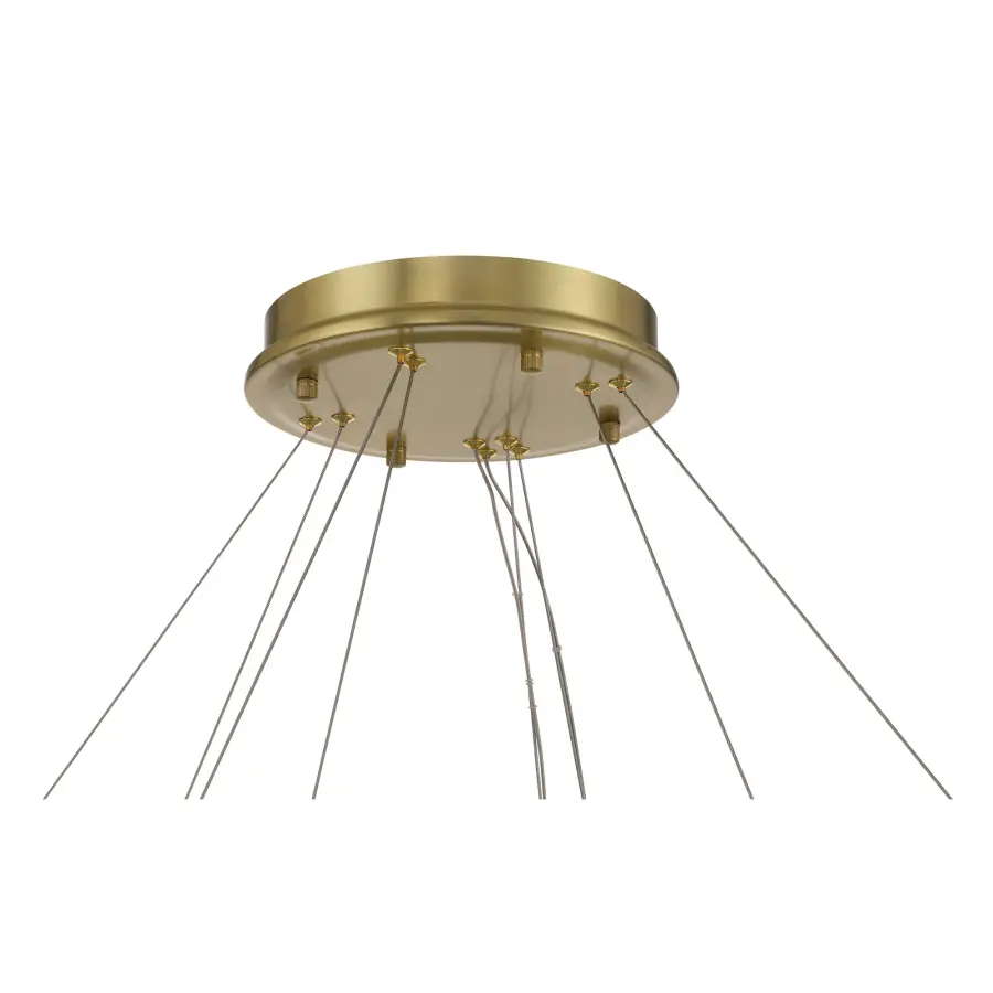 Sevryn 44.5" LED Chandelier in Soft Brass - Image 2