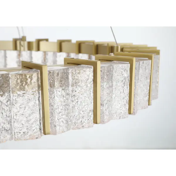 Sevryn 44.5" LED Chandelier in Soft Brass - Image 4