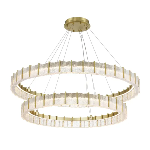 Sevryn 44.5" LED Chandelier in Soft Brass - Image 5