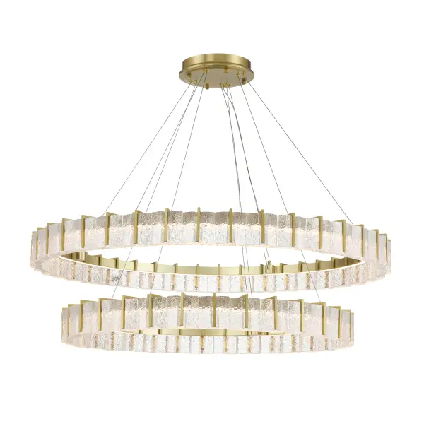 Sevryn 44.5" LED Chandelier in Soft Brass - Image 6