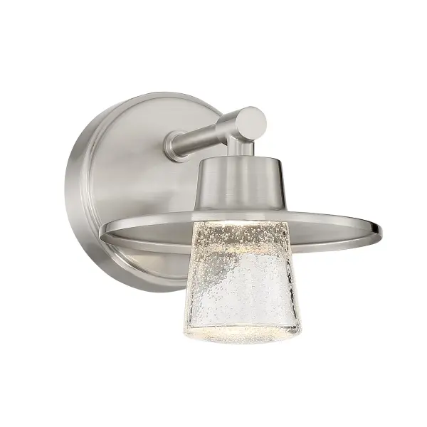 Compact Modern Bath Sconce with Energy-Efficient LED Technology - Image 1