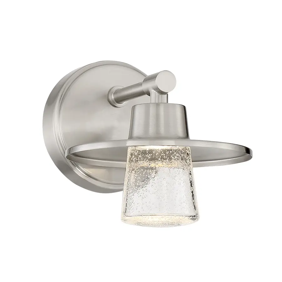Compact Modern Bath Sconce with Energy-Efficient LED Technology - Image 1
