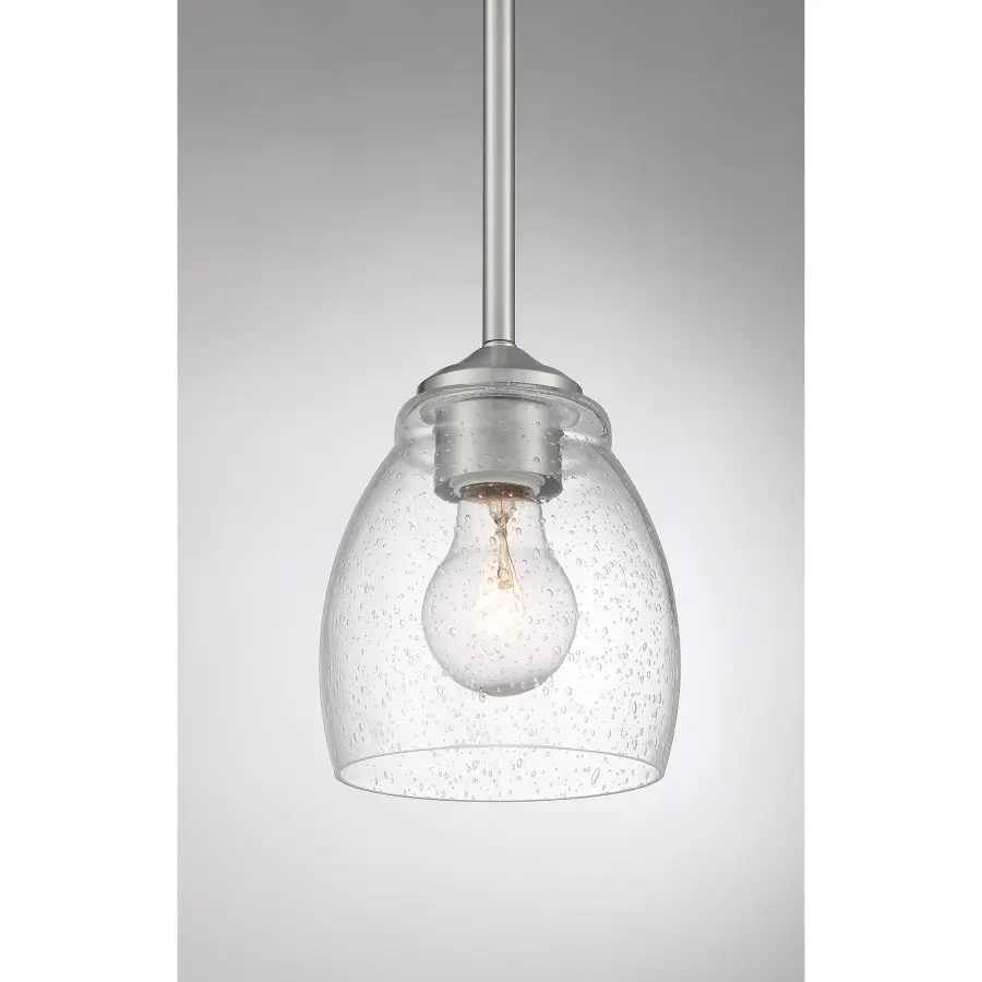 Winsley 1-Light Mini Pendant in Brushed Nickel - Image 2