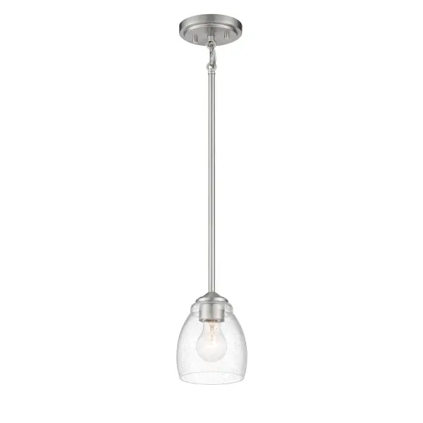 Winsley 1-Light Mini Pendant in Brushed Nickel - Image 3