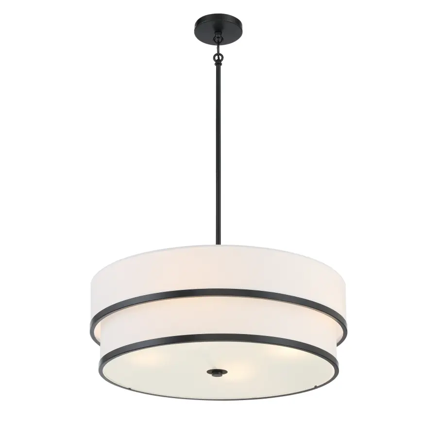 Cascade 4-Light Pendant in Coal Black - Image 3